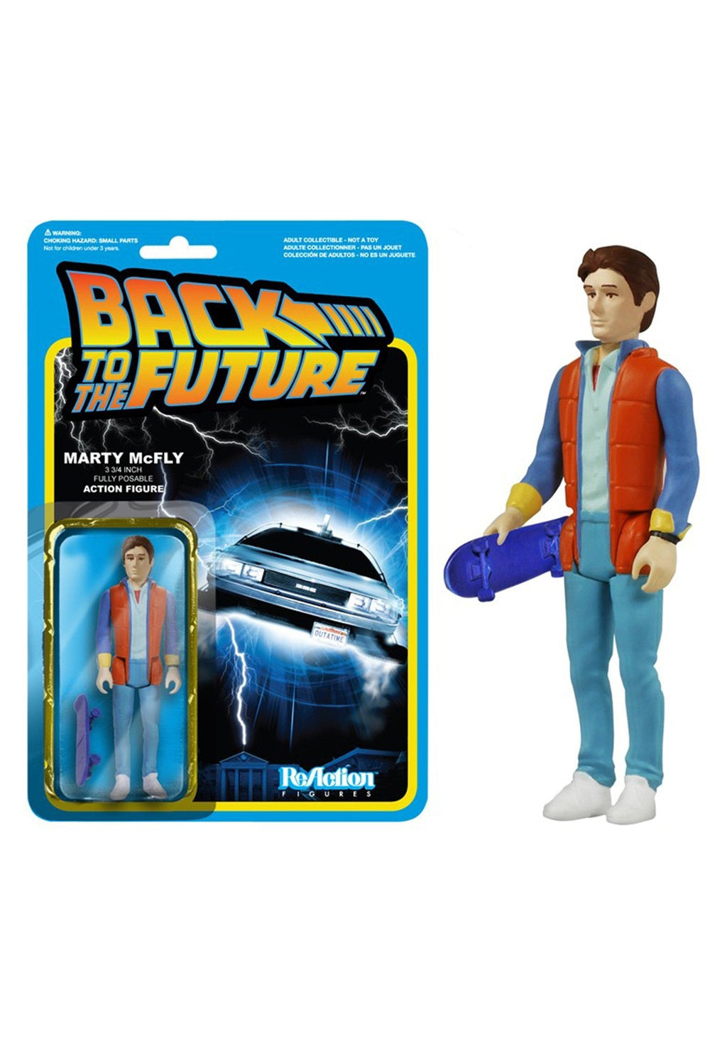 Funko Back to The Future Marty McFly ReAction Figure