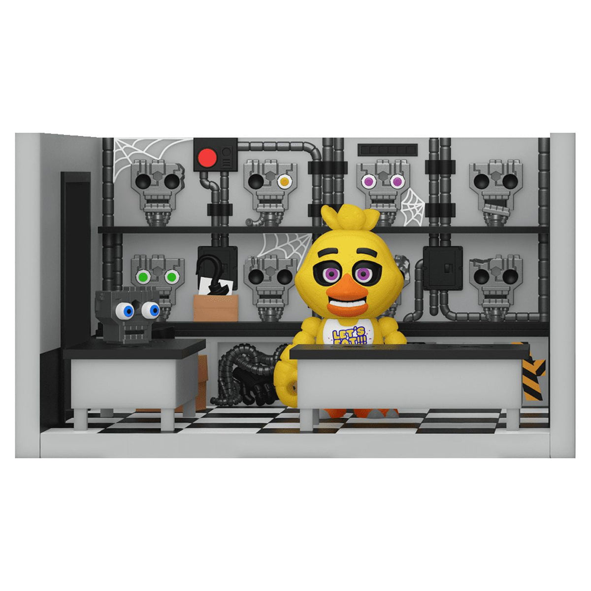 Five Nights at Freddy's Snap: Playset - Storage Room with Chica