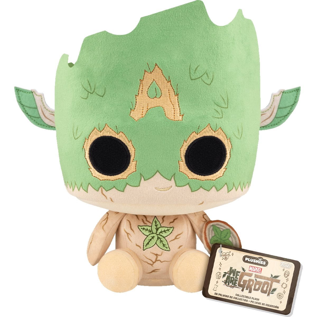 Funko Pop! Plush: Marvel's We Are Groot 85th Anniversary - 7" Groot as Captain America