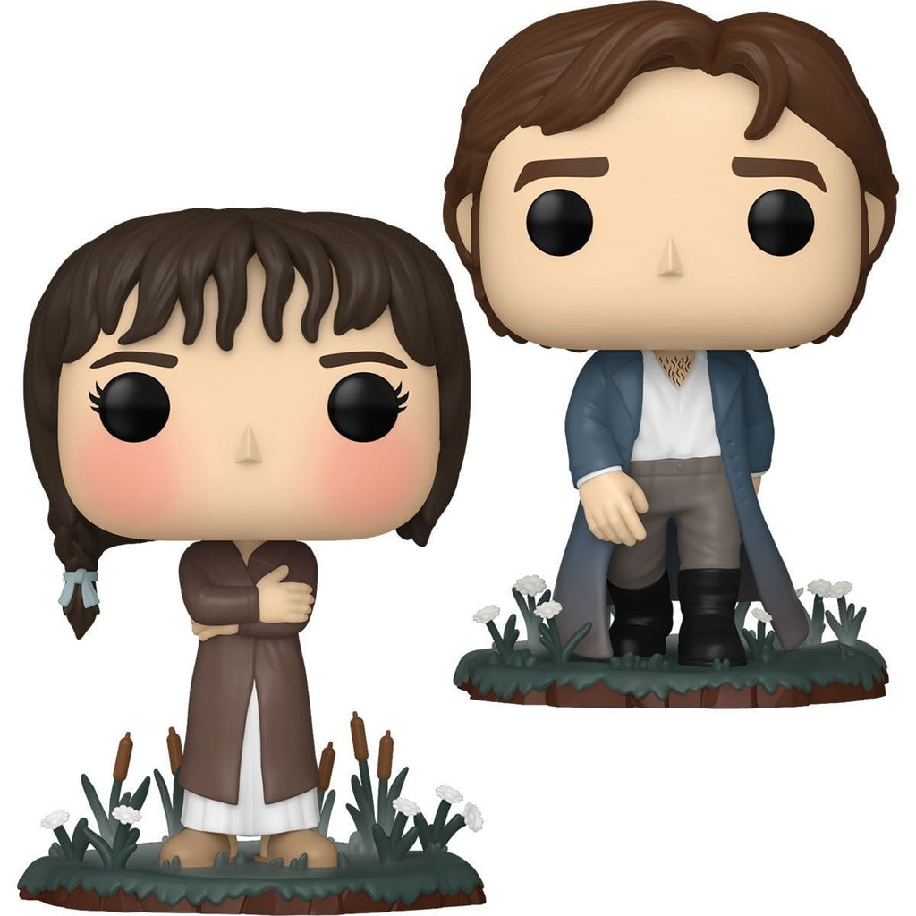 Funko Pop Movies Vinyl Figure 2-Pack Elizabeth Bennet and Mr Darcy from Pride and Prejudice 2005