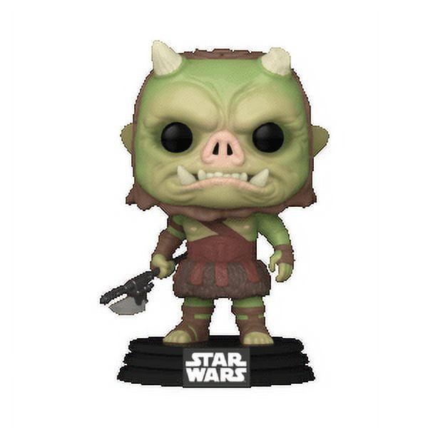 Funko Pop! Star Wars The Mandalorian Collectible Gamorrean Fighter Action Figure, 6.4" x 4.55"