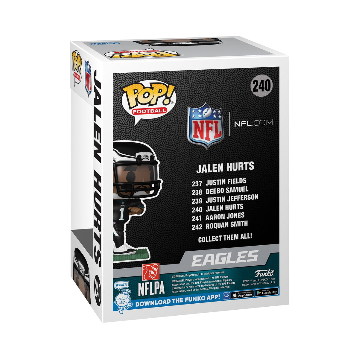 Jalen Hurts Philadelphia Eagles #240 Funko Pop! Vinyl Figure