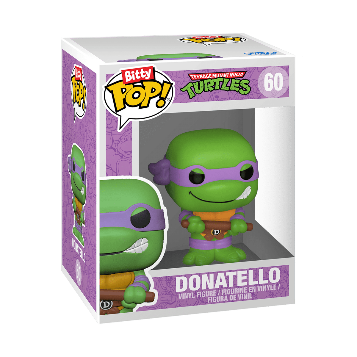 Funko Bitty POP! Paquete de 4: Teenage Mutant Ninja Turtles - Mini Figuras de Vinilo Coleccionables Shredder