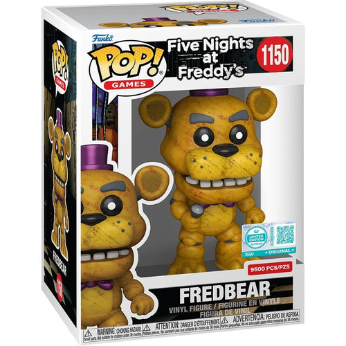 Five Nights at Freddy's Fredbear Funko Pop! Vinyl Figure #1150 - Entertainment Earth Exclusive